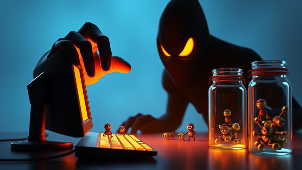monitoring keystrokes secretly