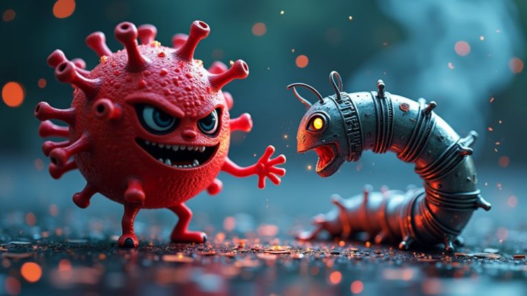 viruses versus malware explained
