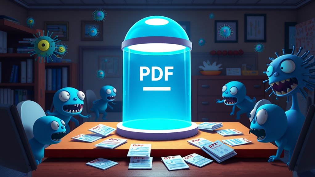protecting pdf document security