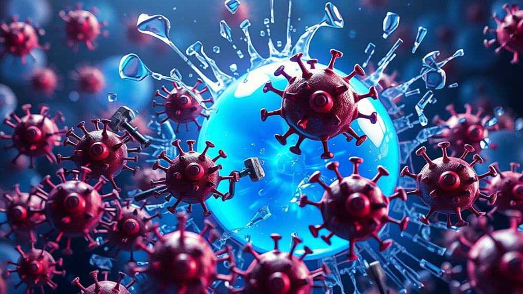 disrupting cellular defense mechanisms