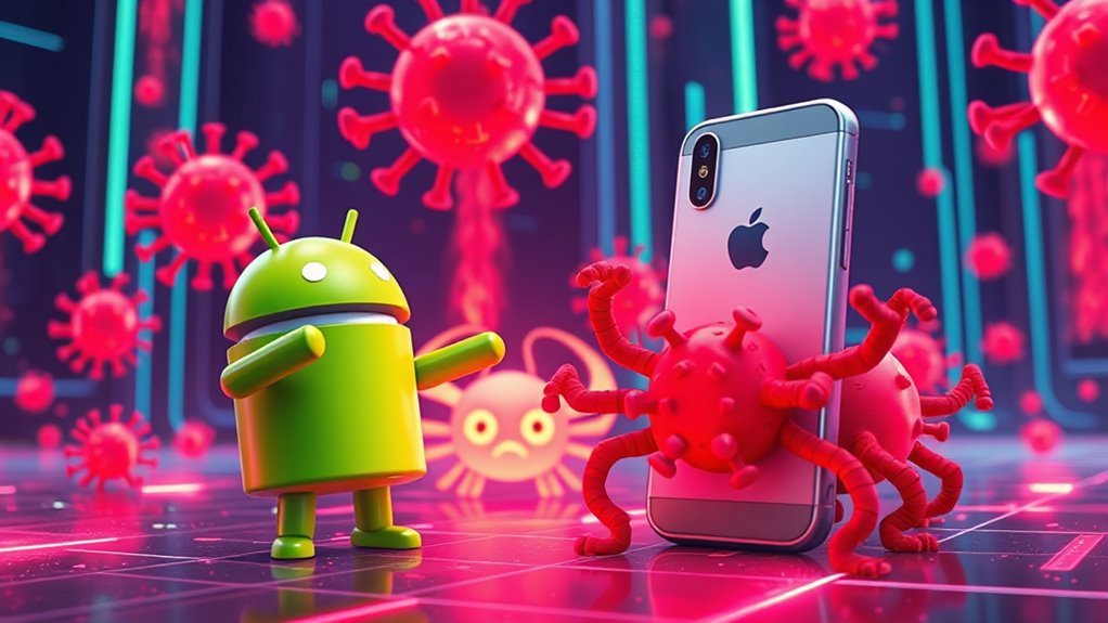 smartphones androids vs iphones